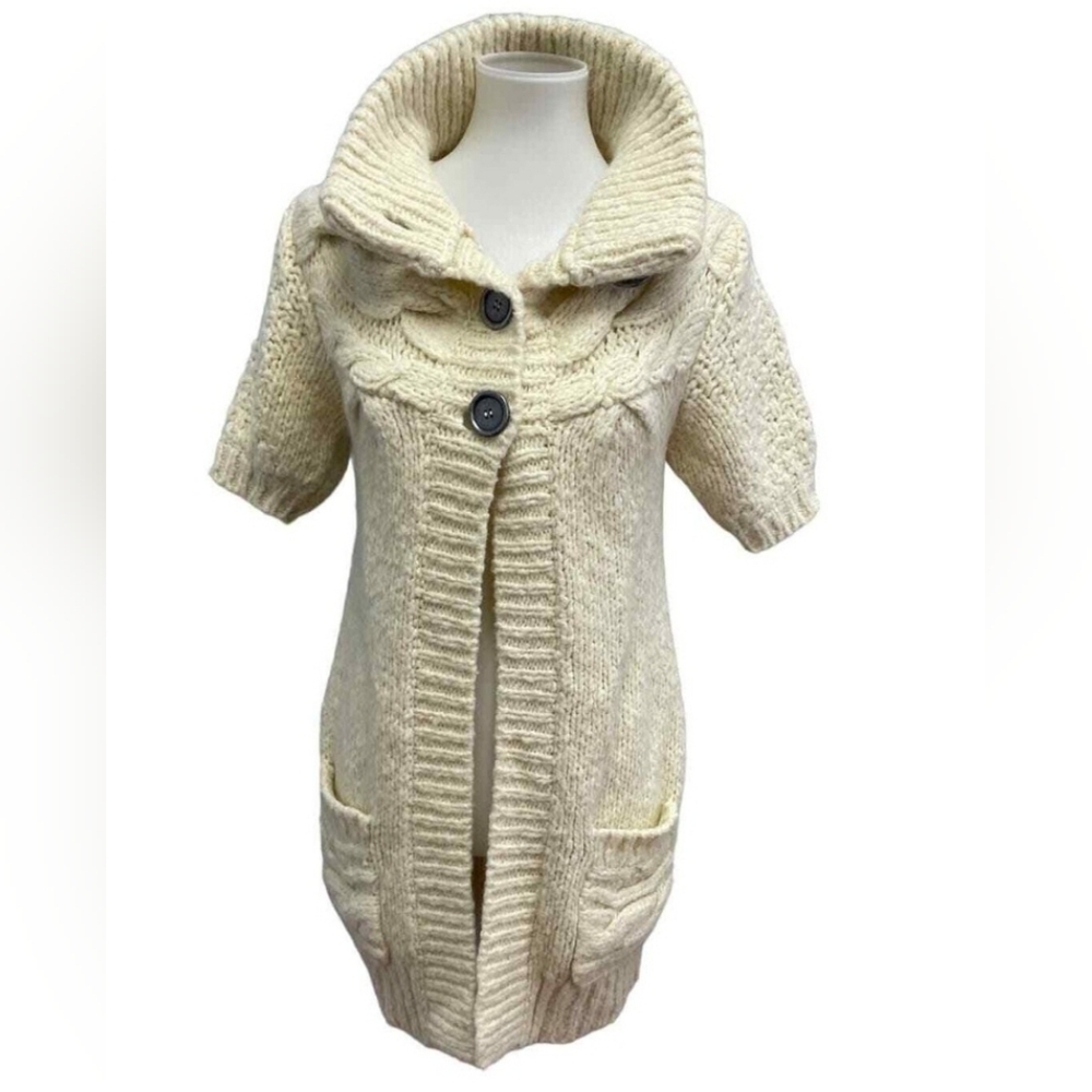 Cream Knit Free People Sweater